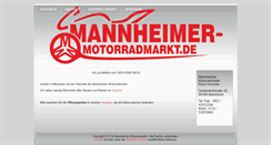 Desktop Screenshot of mannheimer-motorradmarkt.de